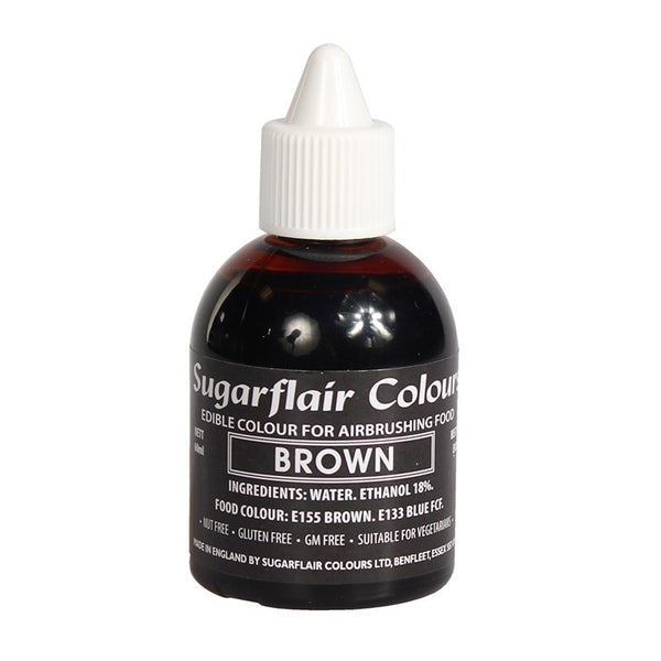 Sugarflair Airbrush Colour - Brown