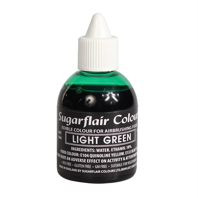 Sugarflair Airbrush Colour - Light Green