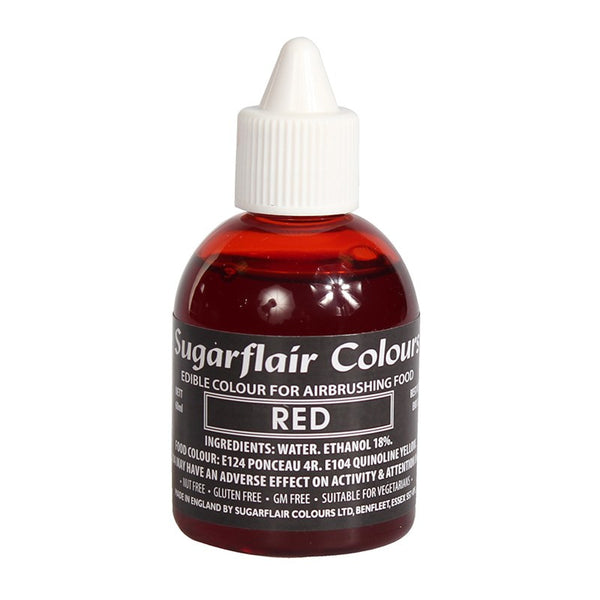 Sugarflair Airbrush Colour - Red