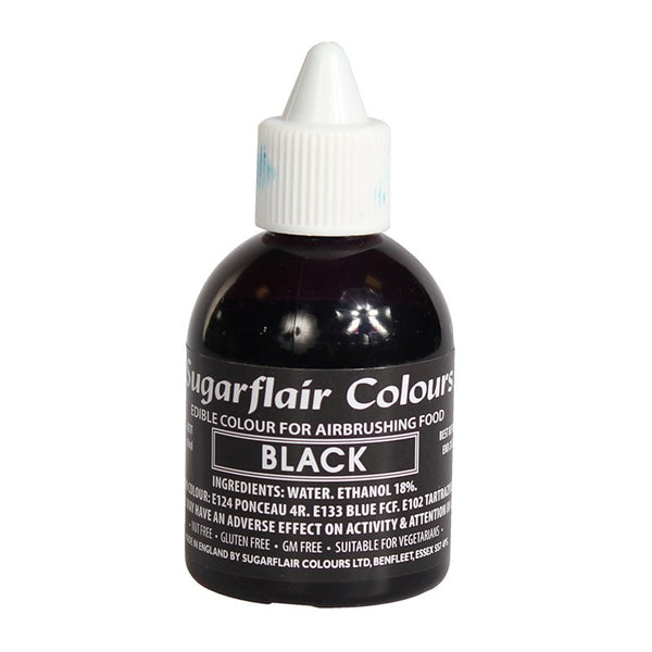 Sugarflair Airbrush Colour - Black