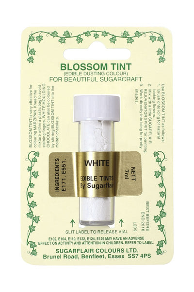 Sugarflair Blossom Tint Dusting Colours – White