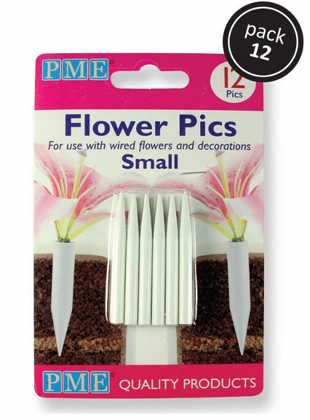 Small Flower Pics - Pack of 12