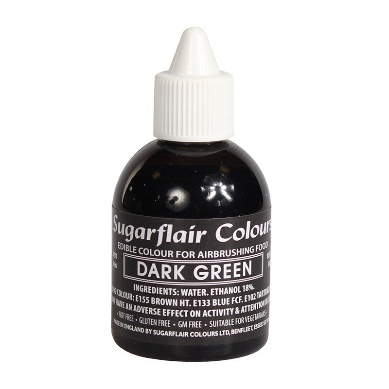 Sugarflair Airbrush Colour - Dark Green