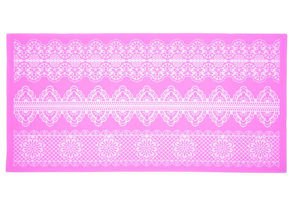 Sweetly Does It Silicone Medium Lace Icing Mat 01