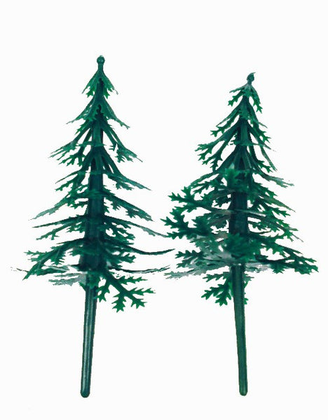 Pack of 2 Christmas Fir Trees