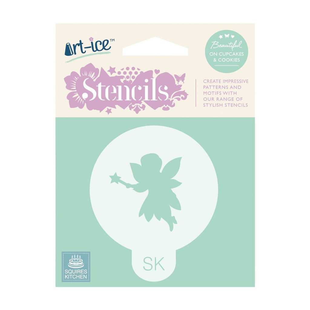 SK Art-ice Stencil Round Fairy