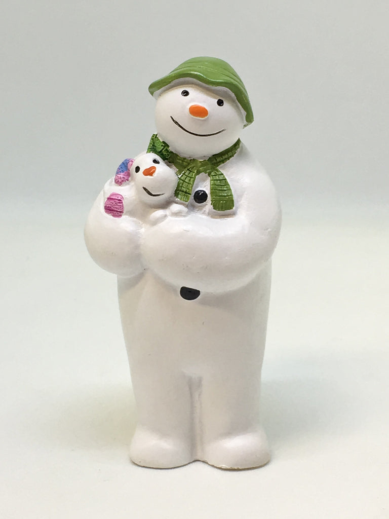 Raymond Briggs Snowman and Snowdog Resin Cake Topper