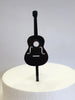 Acoustic Guitar Acrylic Cake Topper