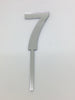 Individual Number Acrylic Cake Toppers - 7
