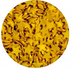 Mini Gold Star Sprinkles