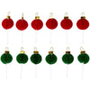 Wilton Honeycomb Christmas Bauble Cake Toppers