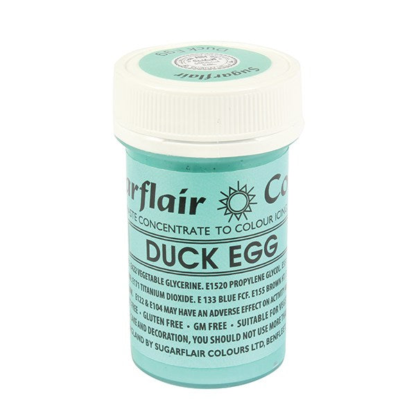 Sugarflair Duck Egg Blue Paste, 25g