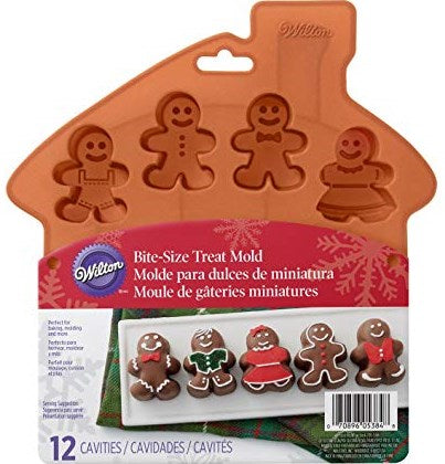 Wilton Gingerbread Boy/Girl Silicone Mould