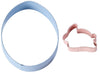 Wilton Easter Cookie Cutter Set - Easter Egg and Bunny