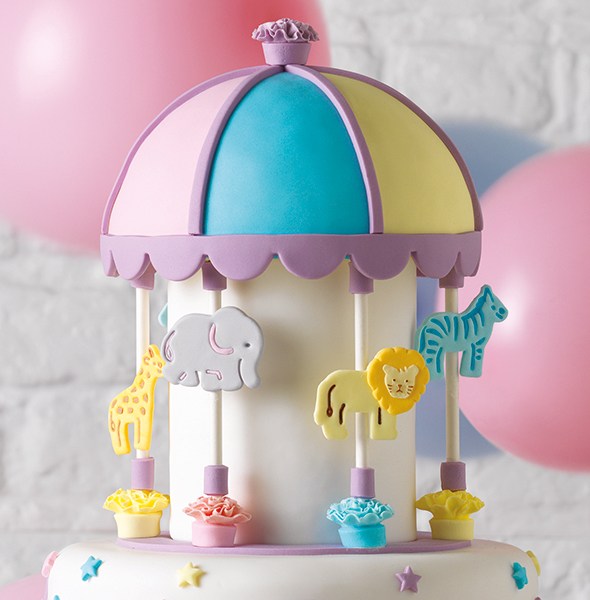 Cake Star Plunger Cutter Jungle Animals