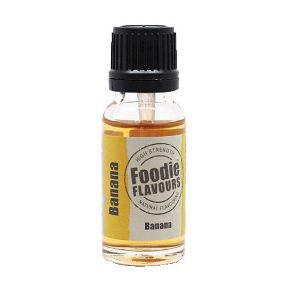 Foodie Flavours Banana Natural Flavouring 15ml