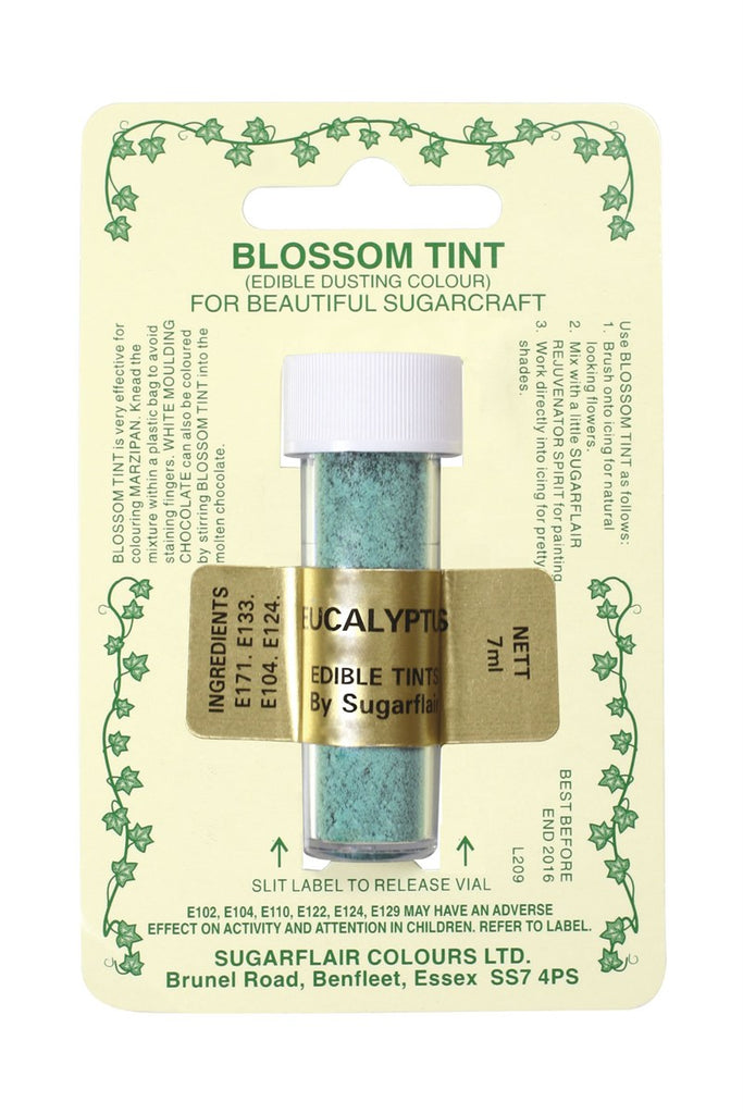 Sugarflair Blossom Tint Dusting Colours – Eucalyptus