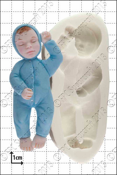 FPC 'Sleeping Baby' Silicone Mould