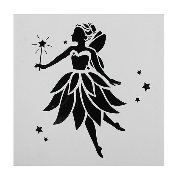 Cake Star Fairy Stencil