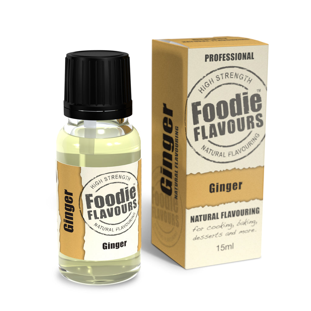 Foodie Flavours Ginger Natural Flavouring 15ml