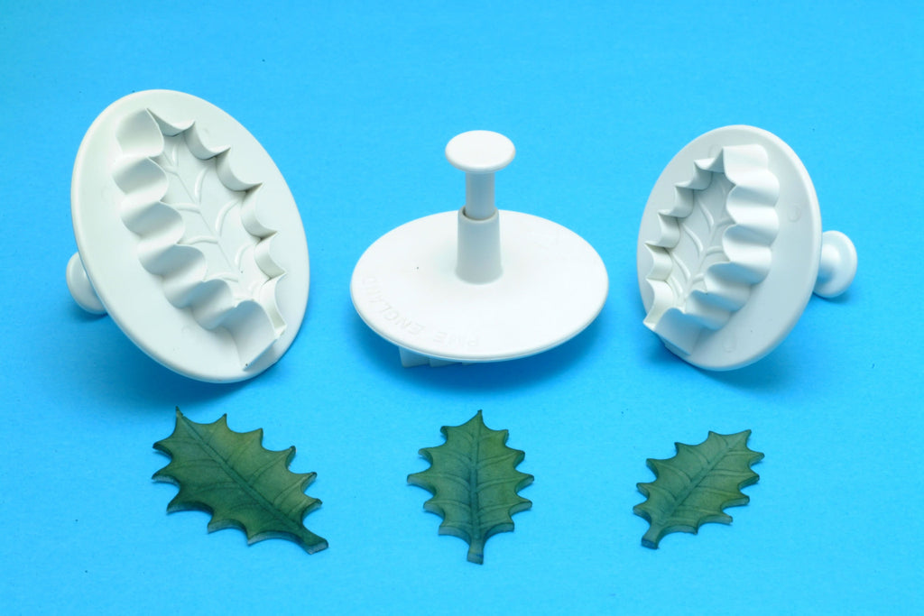 Extra Large Holly Leaf Plunger Cutters