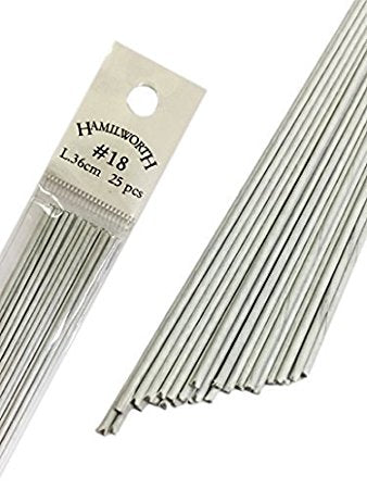Hamilworth White Wires 18 Gauge