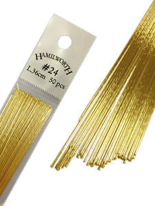 Hamilworth Metallic Gold Wires 24 Gauge