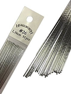 Hamilworth Metallic Silver Wires 24 Gauge