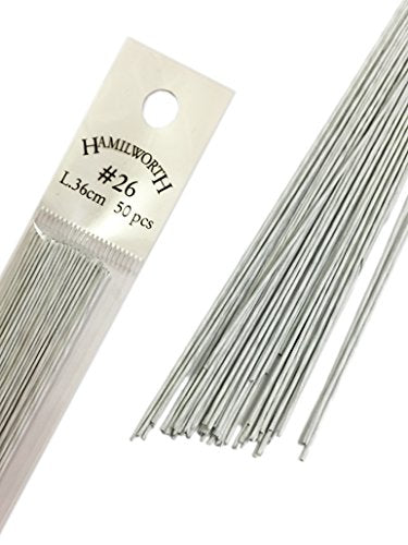 Hamilworth White Wires 26 Gauge