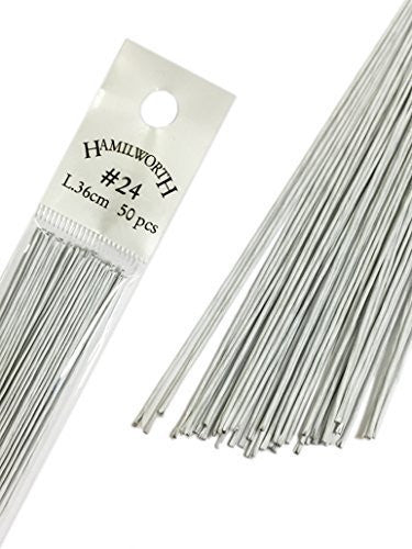 Hamilworth White Wires 24 Gauge