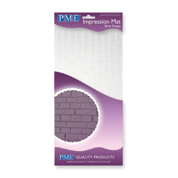 PME Brick Design Impression Mat