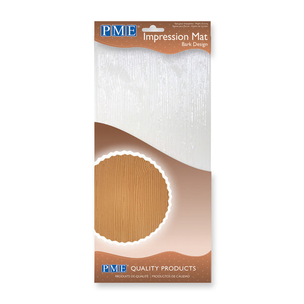 PME Impression Mat - Wood Grain/Bark Design