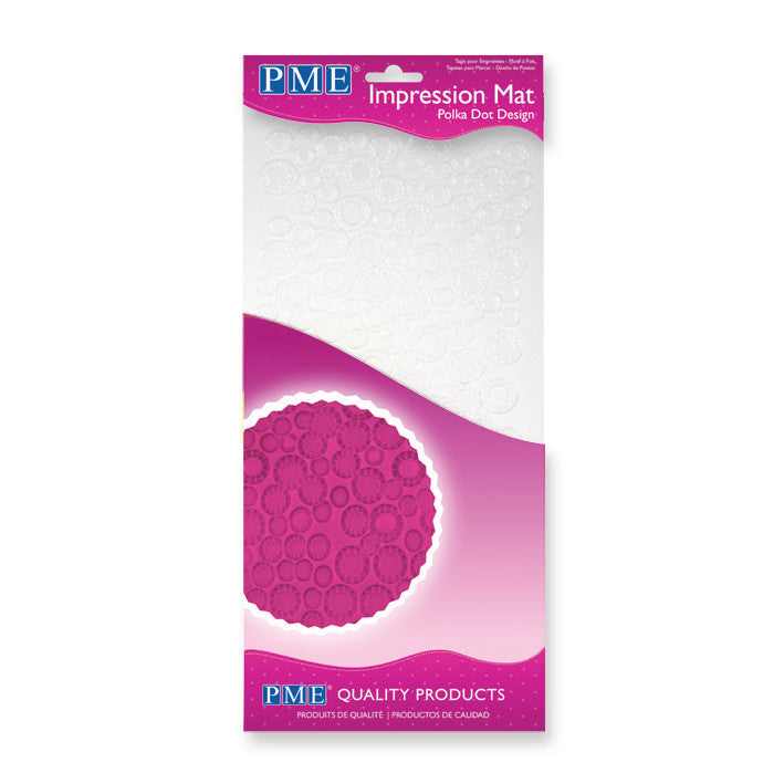 PME Polka Dot Impression Mat