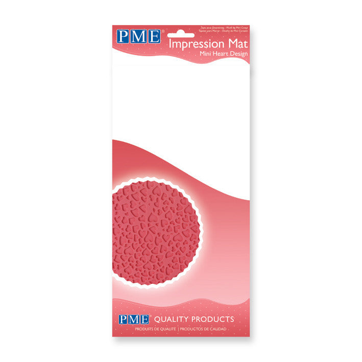 PME Mini Hearts Impression Mat