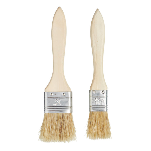 Set of 2 Wide Pastry Brushes