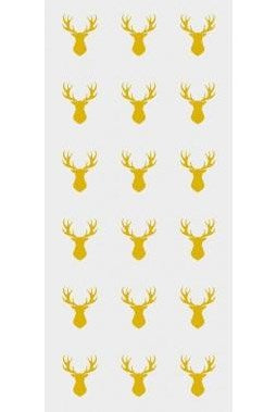 Gold Stags Design Large Cello Bags