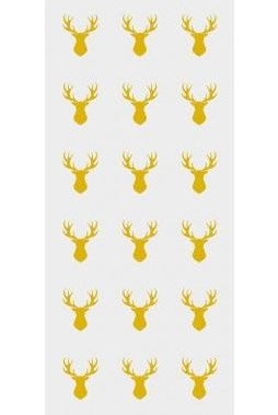 Gold Stags Design Large Cello Bags