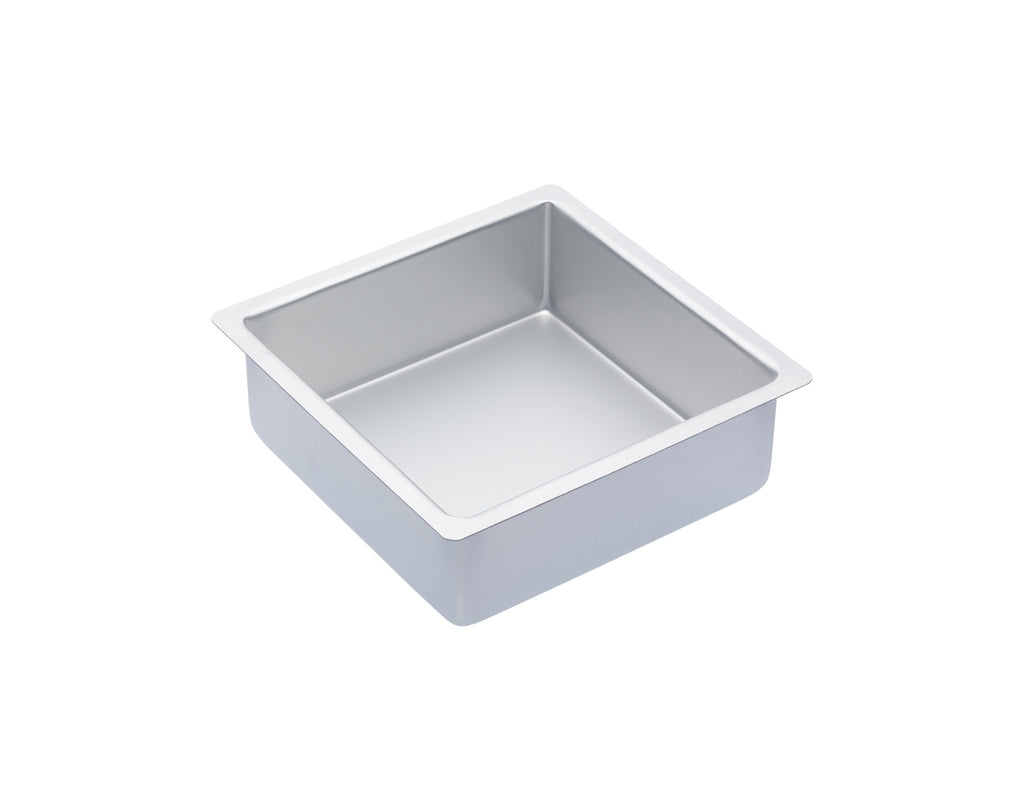 Master Class Silver Anodised 20cm/8" Square Deep Cake Pan
