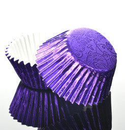 Foilcraft Purple Foil Muffin Cases