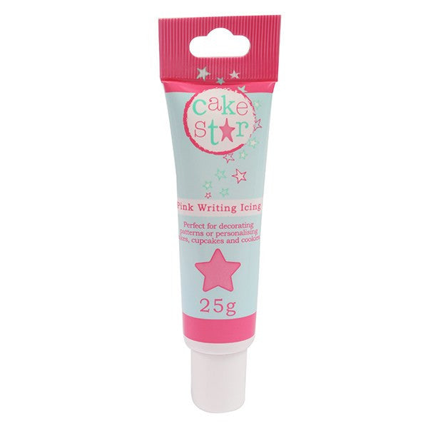 Cake Star Pink Writing Icing