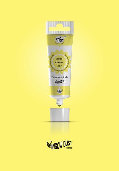 Rainbow Dust ProGel® Concentrated Food Colour Lemon