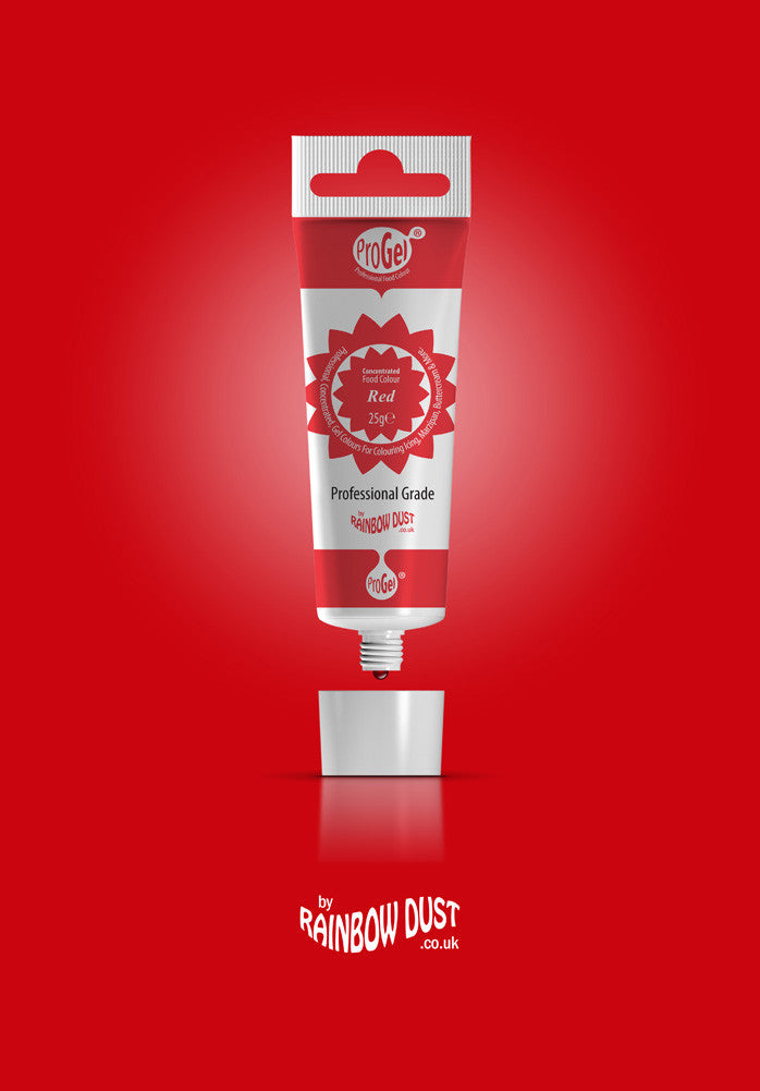Rainbow Dust ProGel® Concentrated Food Colour Red