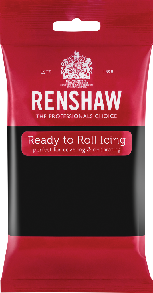Renshaw Ready to Roll Sugarpaste Jet Black