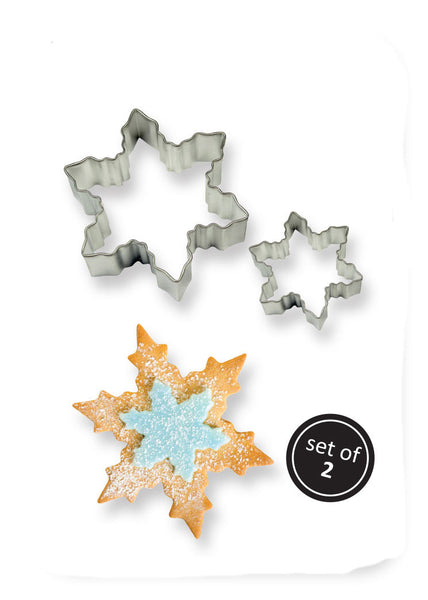 PME Set of 2 Snowflake Cutters