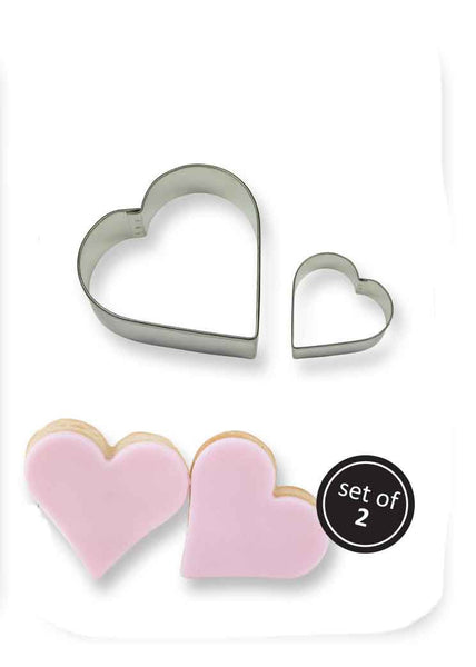 PME Set of 2 Heart Cutters