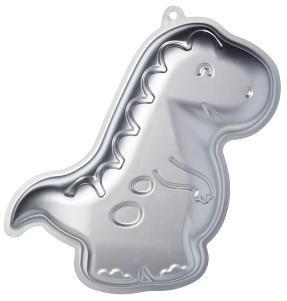 Sweetly Does It Silver Anodised Dinosaur Shaped Cake Pan