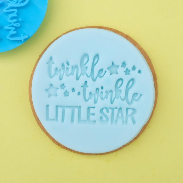 Sweet Stamp Cookie/Cupcake Embosser - Twinkle Twinkle Little Star