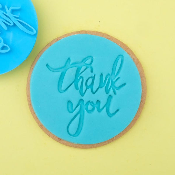 Sweet Stamp Cookie/Cupcake Embosser - Thank you