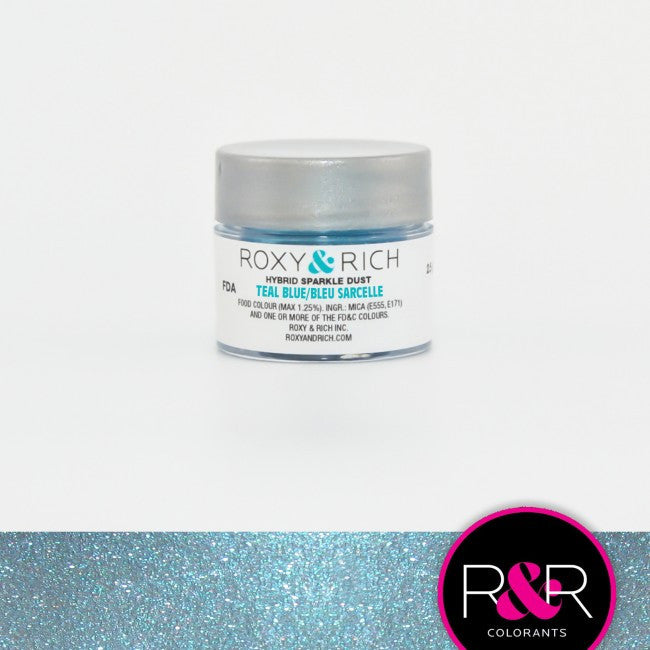 Roxy & Rich Hybrid Sparkle Dusts - Teal Blue