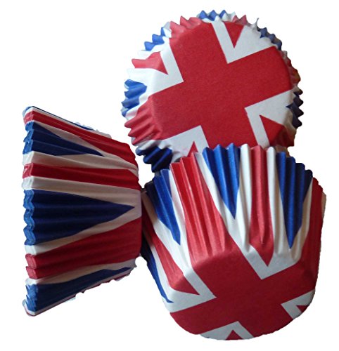 Scrumptious - Union Jack Cupcake Cases.